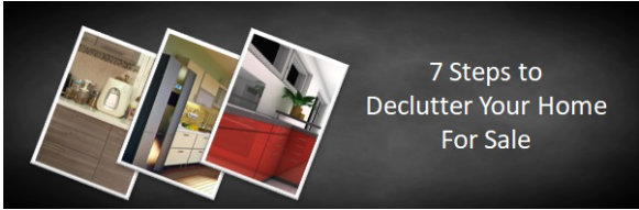 Decluttering always seems such an ominous task, and it's only when you are about to sell your home that it becomes a priority.